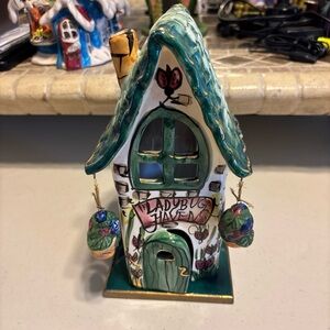 Ladybug Lane Ceramic Holiday House. Pre owned. Good shape